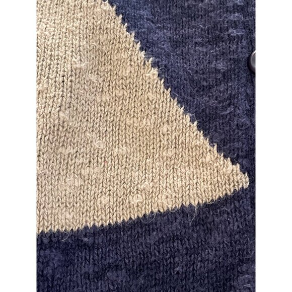 Colorful Patchwork Christopher & Banks XL Cardigan Women’s Sweater Red, Blue, Gr - Picture 10 of 10